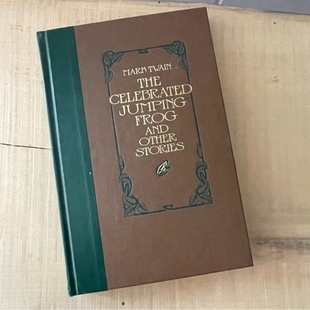 LAST CHANCE Mark Twain Vintage Illustration Vintage Book Hardcover Collection